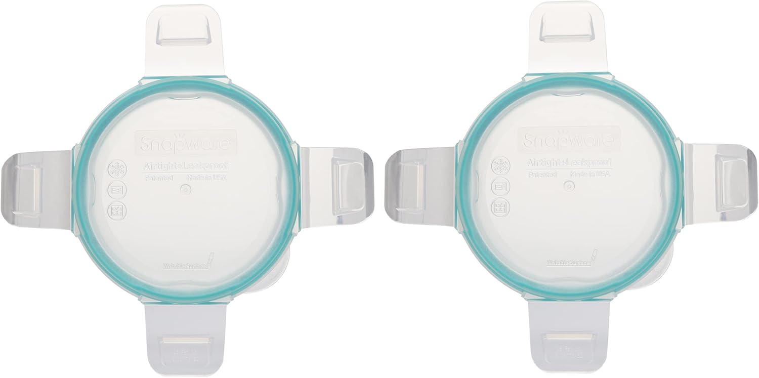 1-Cup Replacement Lid with Teal Gasket, 2-Pack